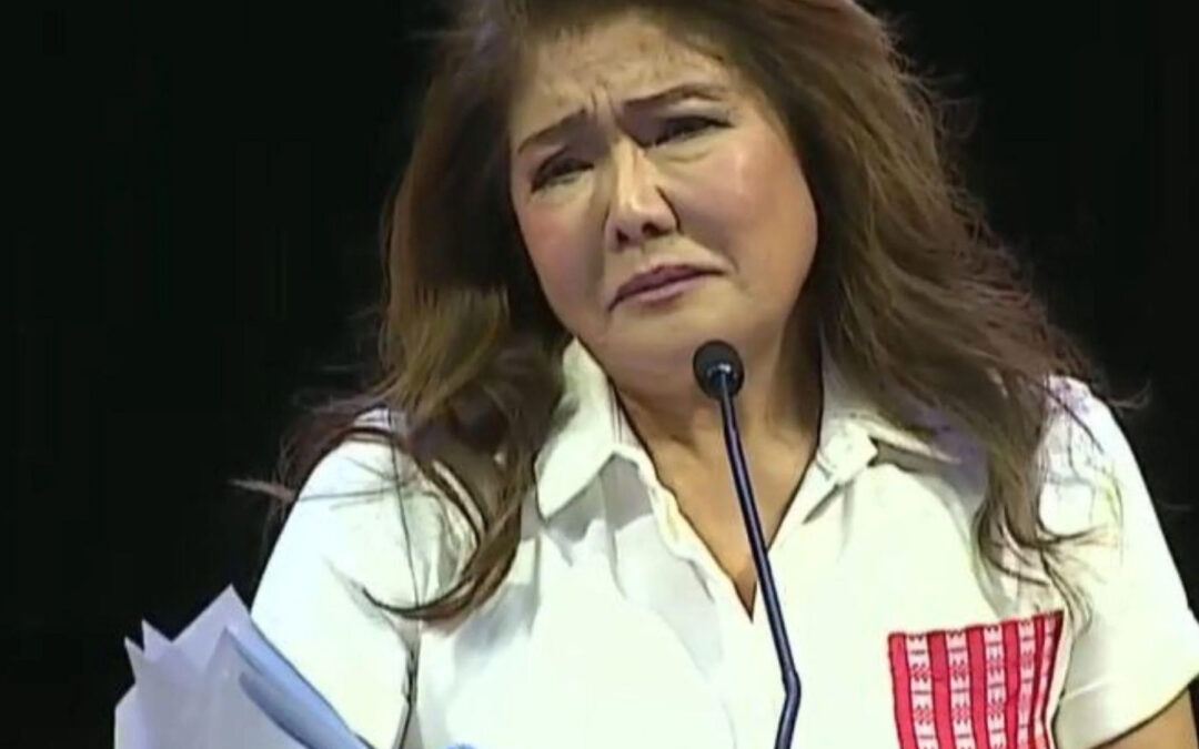 Sen. Imee: Adik sa cocaine si Bongbong